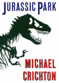 Jurrassic Park - Cover from the paper back edition