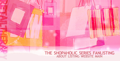 Shopaholics series - This is the Shopaholics series by Sophie Kinsella.