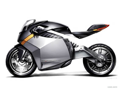 Robrady rMOTO - The bike of the future.