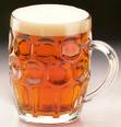 Pint of Beer - Pint of beer in a dimply glass