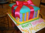 Birthday presents and cake - Happy Birthday to me!