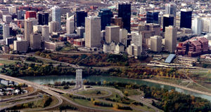 Edmonton - Photo of the city of Edmonton, of which I am a volunteer