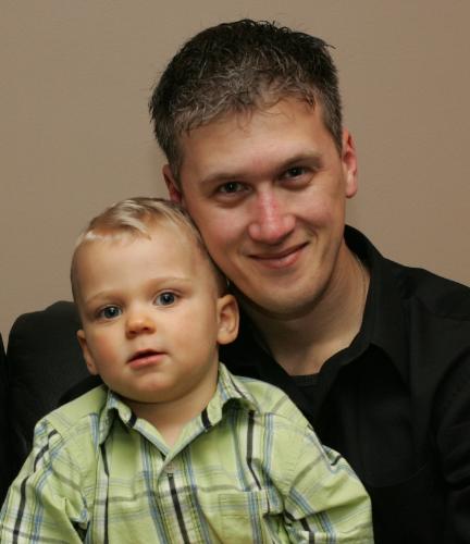 My Husband - I admire him because he is an awesome person--he is my best friend and an amazing dad!