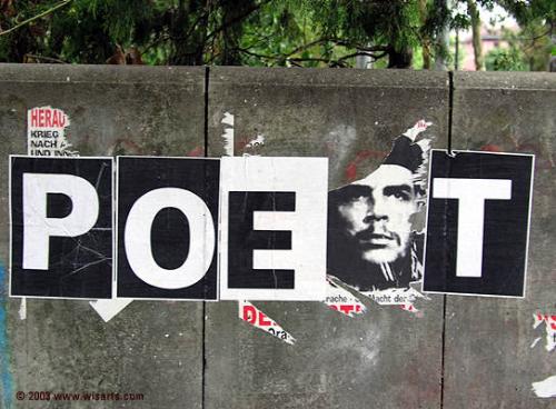 poet - because poetry rocks hardcore old school stylistically fantastically whimsical bizarre music word rhyme prose writing interesting whoopee!