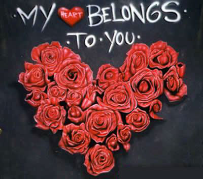 fallen inlove - a heart