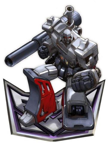 Megatron - Megatron as shown in the cartoon series.