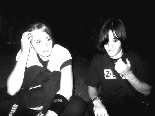 Me and my boyfriend (the early days) - This was taken like in the first week we got together (2 years ago!) We've both changed a lot, but I think it's pretty cute :)