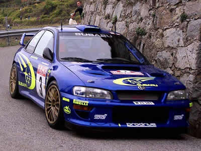Subaru Wrx Sti - Subaru Rally Car