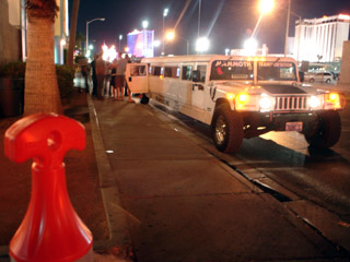 Hummer limo long as hell - Las Vegas Limo a Hummer and man it was long!!