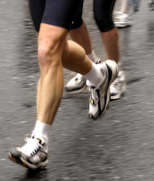 running - man running