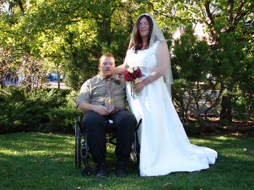 my brother and I at my wedding - my brother is the strongest, bravest man i know. he has always been a strong protector, and supporting person in my life. Ju you know how much i love you.