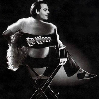 Ed Wood - ed wood, johnny depp, tim burton, black and white, oscar