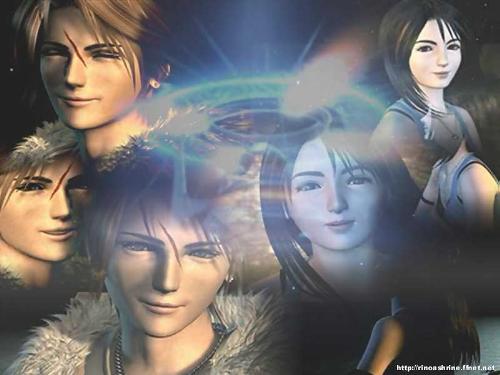 final fantasy 8 - final fantasy 8, squall and rinoa