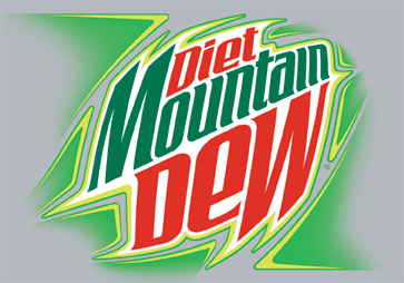 Diet Mt Dew - A picture of Diet Mt Dew.