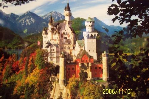 swan castle - swan castle. Travel to Germany