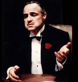 The Don - The famous pose of the Don in Part 1