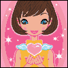 Girl with Pink Heart - Girl with Pink Heart avatar found online.