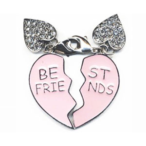Best Friends Charm - I have one of these, my best friend has 1 half and I have the other!