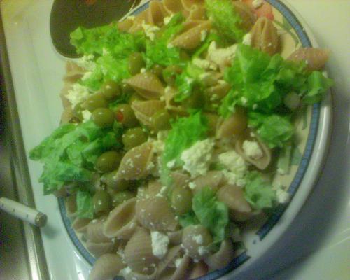 pasta - damn good meal! :P