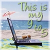financial independence - computer on beach