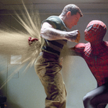 Spiderman - Spiderman battles the sandman