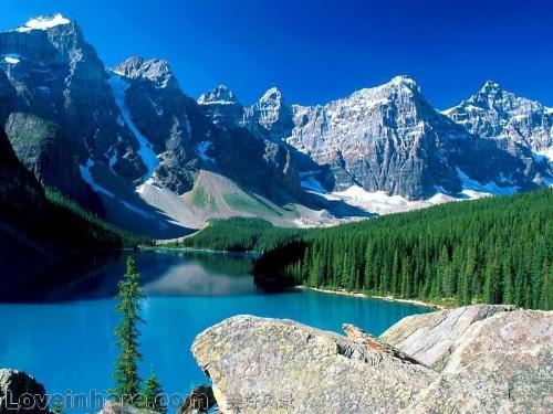 Hills - green hills with clear water,what do you think of it