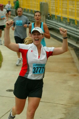 Running - Allison at Green Bay Half Marathon