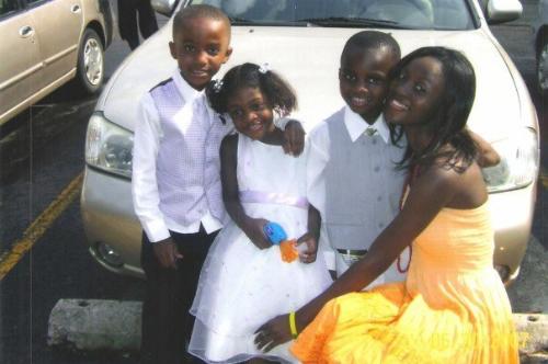 me n me fam - me bro's n sissys..well cuins actually