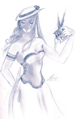 Drawing - By Jenna Louise Thompson (c)