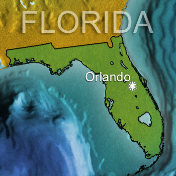 Orlando Florida - The city of Orlando is the county seat of Orange County, Florida. According to the 2000 census, the city population was 185,951. A 2006 U.S. Census population count gave the city population as 224,223 [3], making it the sixth largest city in Florida. It is also the principal city of Greater Orlando. The Orlando-Kissimmee MSA is Florida's third-largest metropolitan area, behind Miami-Fort Lauderdale-West Palm Beach and Tampa-St. Petersburg-Clearwater. Orlando is also home to the University of Central Florida, which is the second largest university in Florida.