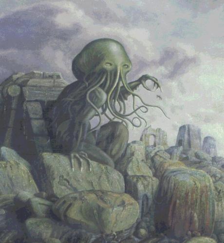 cthulhu - cthulhu, hp lovecraft, elder gods