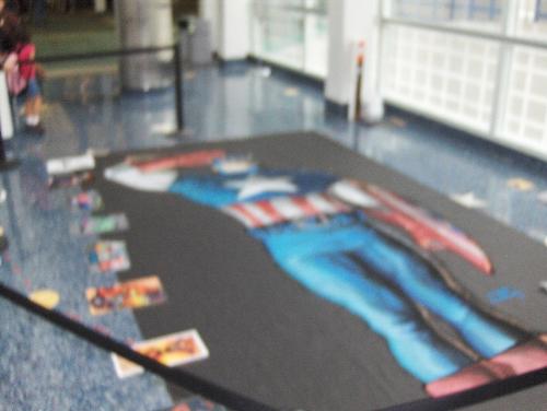 Captain America - Captain America at Wizard World.
