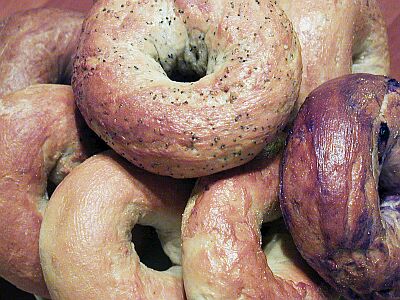bagels - Bagels fresh from the oven!
