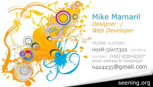 business/calling card - This is my boyfriend's business card. This is the second draft since the first design encountered printing 'disasters'. I just want you to check out the design. Hope you leave me with productive feedbacks.   Thanks!!