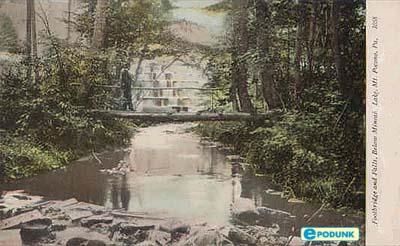 Mount Pocono, PA - Waterfall--Mount Pocono, Pennsylvania