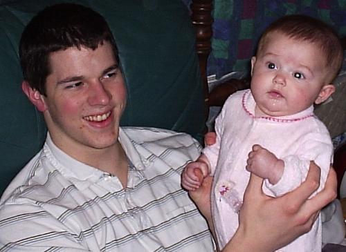 Andrew - My brother and niece.