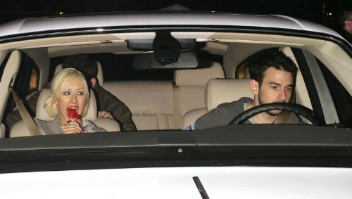 christina - christina shared a moment with her husband