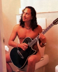Kirk Hammet from Metallica - This is a picture of Kirk Hammet, the lead guitarist in Metallica.