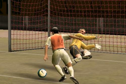 an amazing goal - u can play a joke to the opponent GK with D+S
