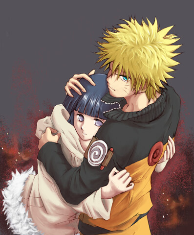 Naruto and Hinata.Couple! - Naruto and Hinata.Hope Naruto can understand Hinata's love.