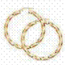 earrings for pieced ears - loop style earrings