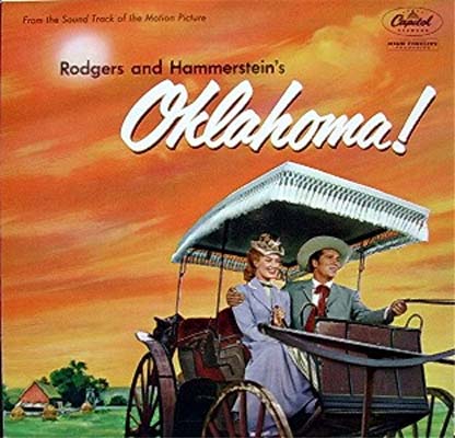 movies - Movie poster for Rodgers and Hammerstein's 'Oklahoma'.