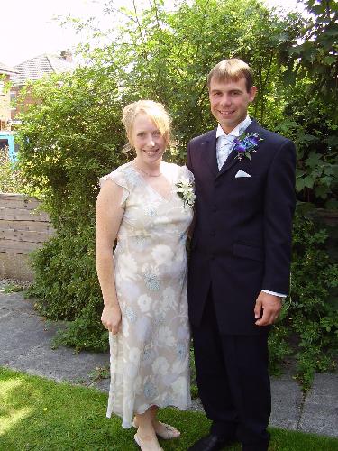 Me & My Husband! - At caths wedding....