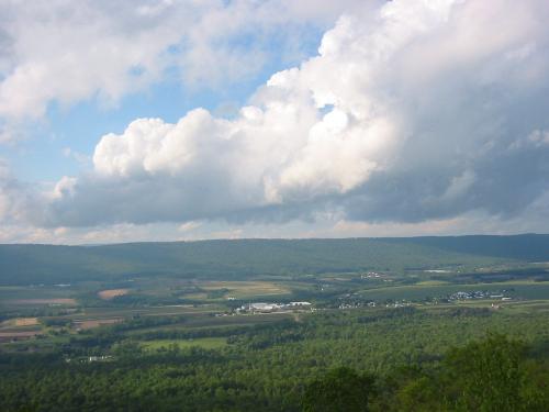 Pennsylvania Mountains - A picture of mountains in Pennsylvania.