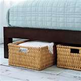 Do you hide something under your bed? - I have lots of things under my bed.