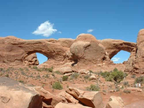 Eastern Utah - A picture of Eastern Utah of the famous arches.