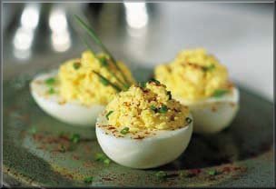 food - deviled eggs