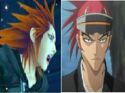 axel and abarai - axel and abarai together; do they look alike to you?