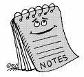 Note pad - I'm taking notes