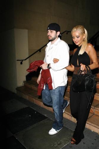 chrissy - christina went out with her husband